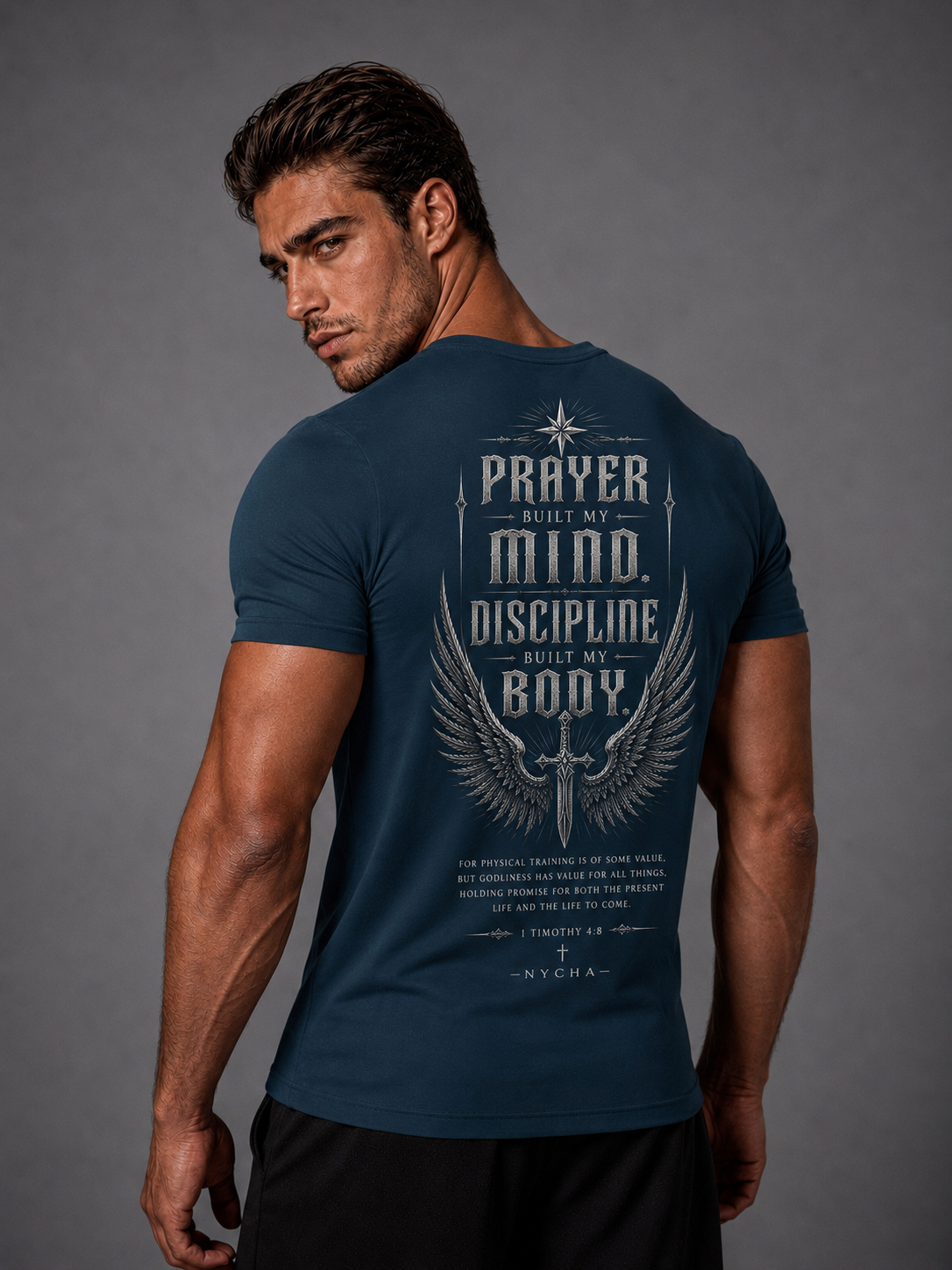 NYCHA — “Prayer & Discipline” Fit Tee