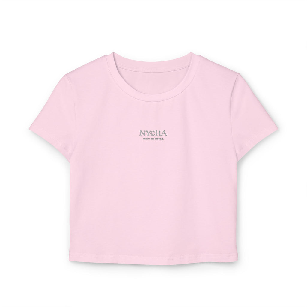 NYCHA — “No Luck. Just Work.” Baby Tee