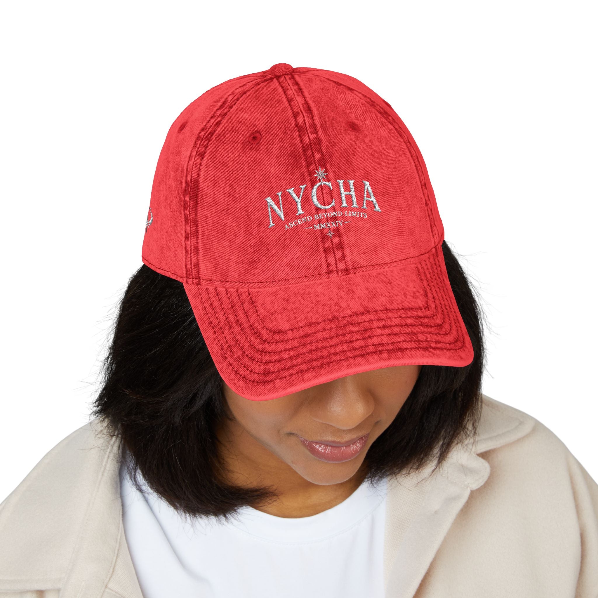 NYCHA® “ASCEND BEYOND LIMITS” VINTAGE SIGNATURE CAP