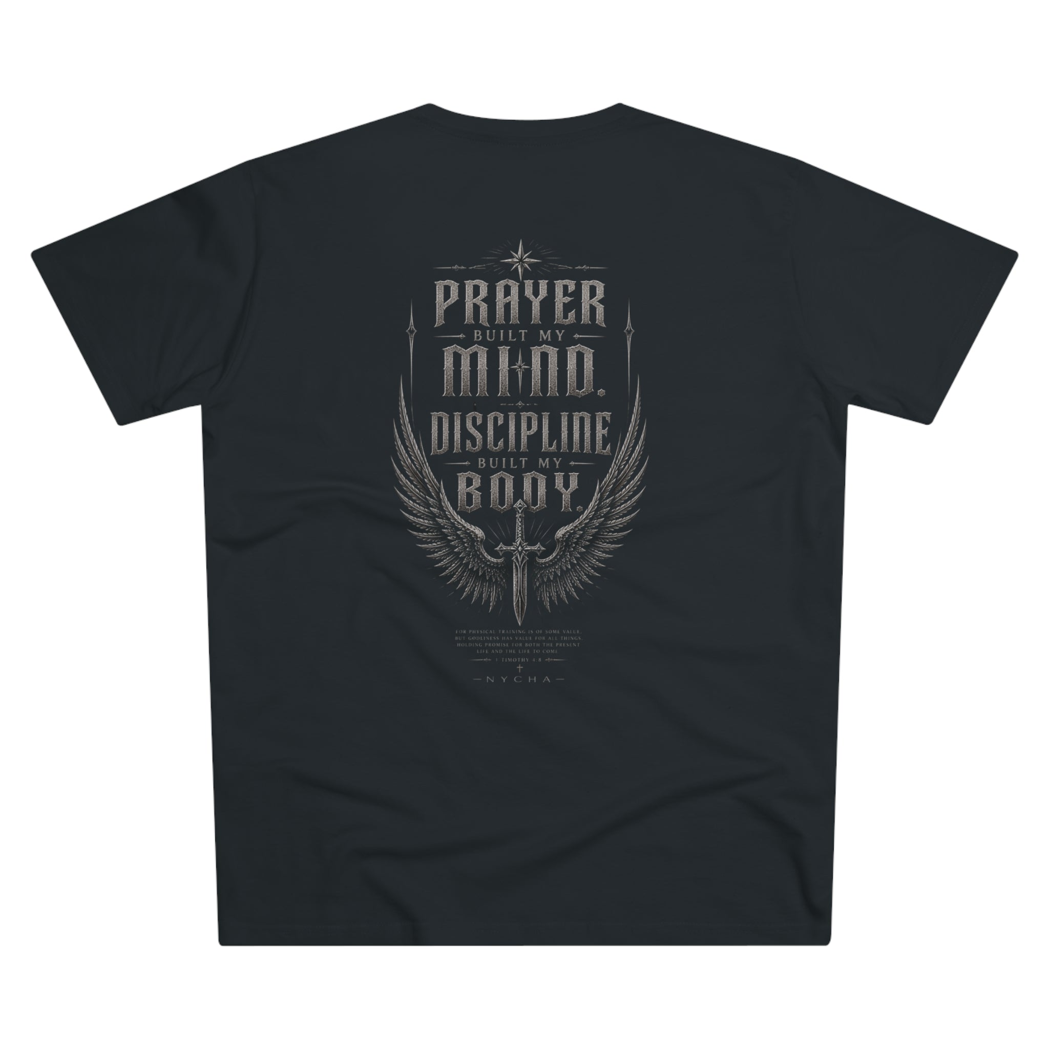 NYCHA — “Prayer & Discipline” Fit Tee