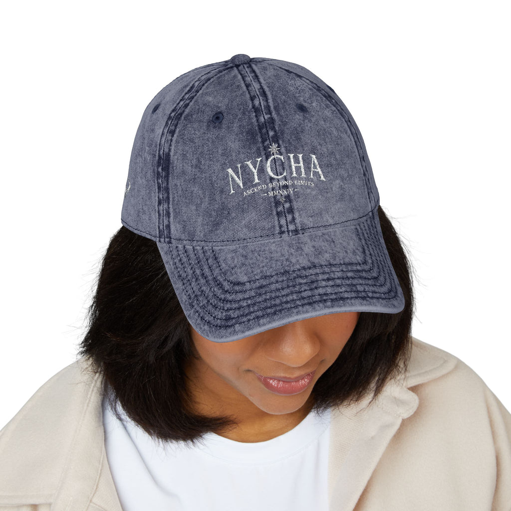NYCHA® “ASCEND BEYOND LIMITS” VINTAGE SIGNATURE CAP