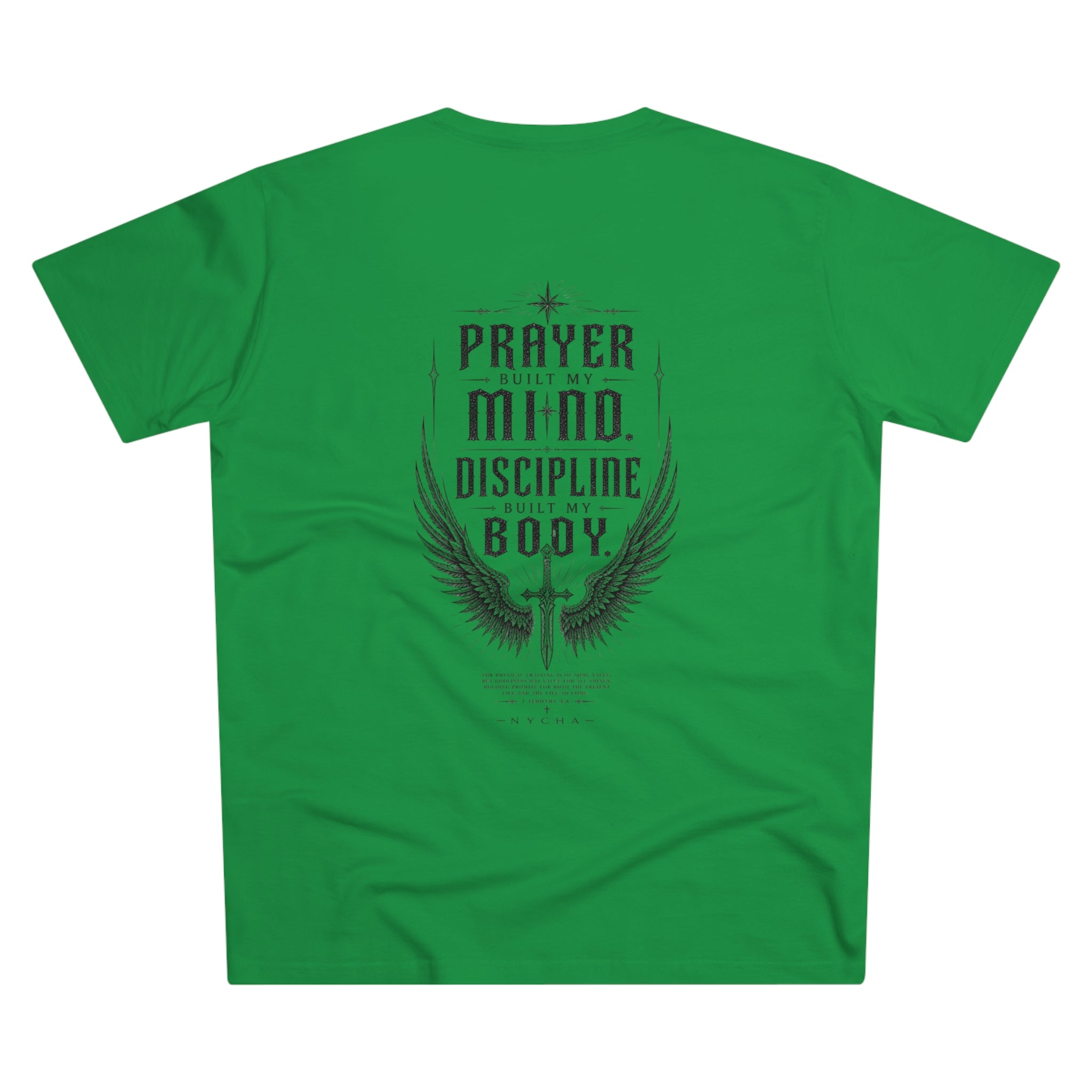 NYCHA — “Prayer & Discipline” Fit Tee