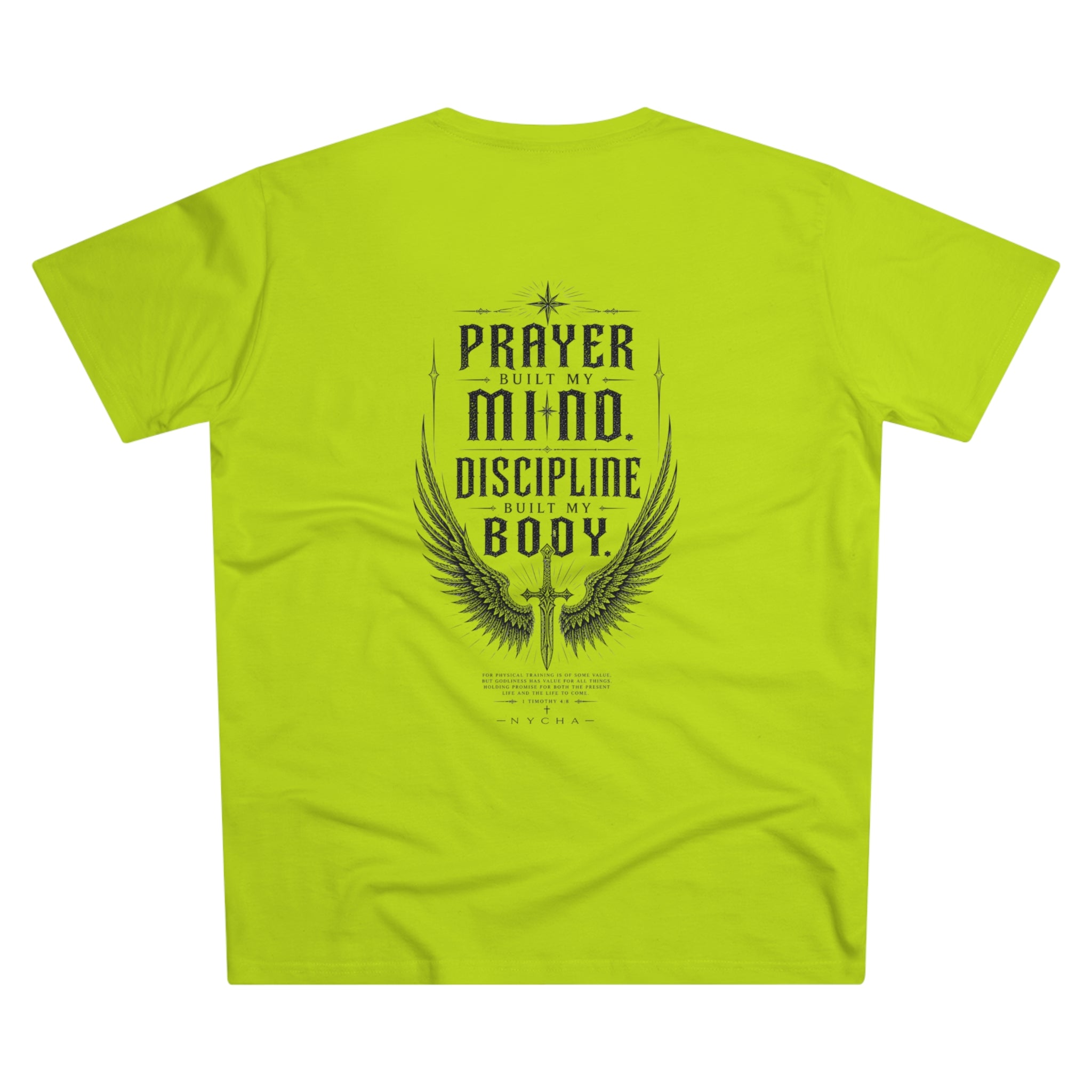 NYCHA — “Prayer & Discipline” Fit Tee