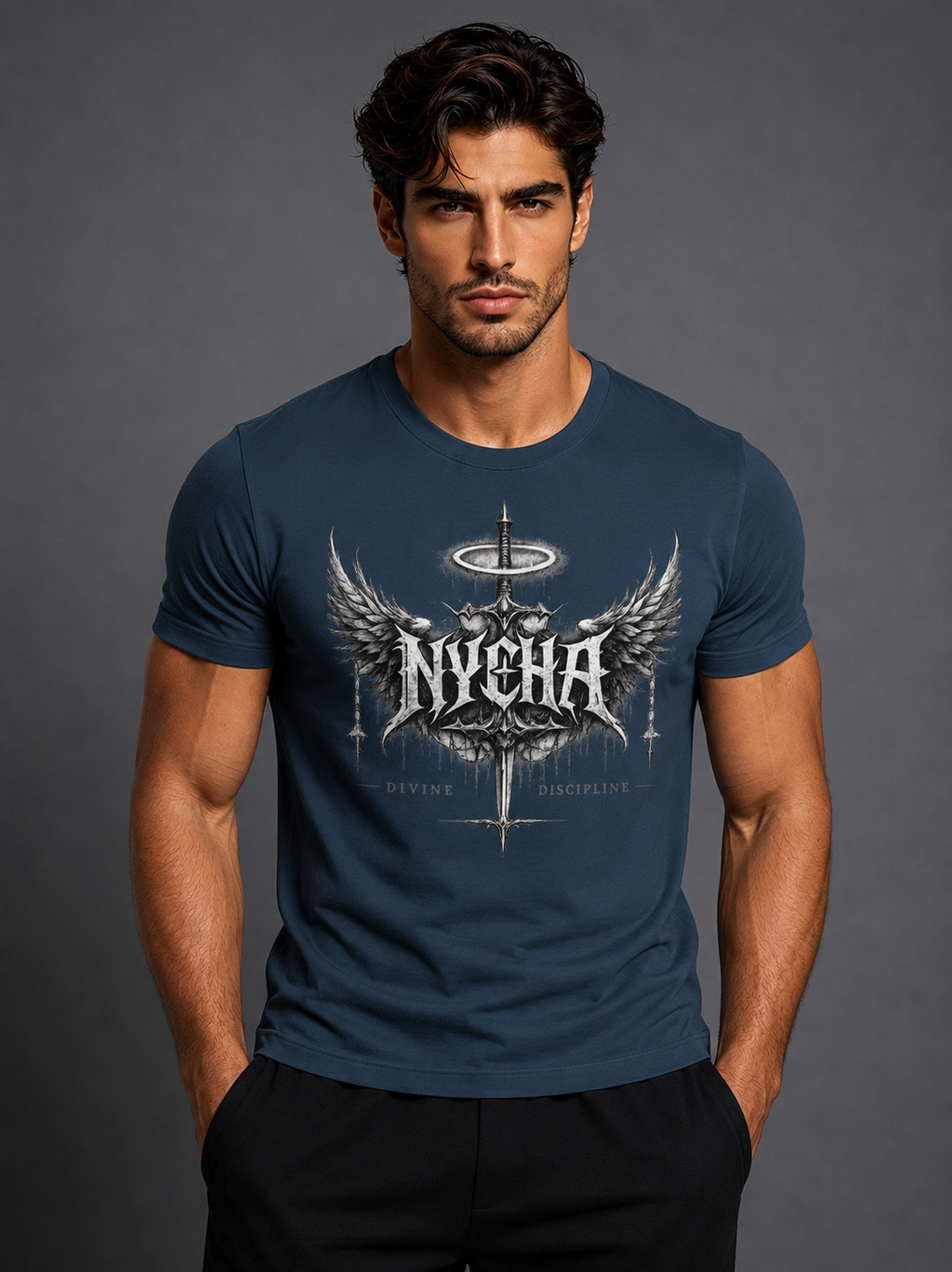 NYCHA — “Prayer & Discipline” Fit Tee