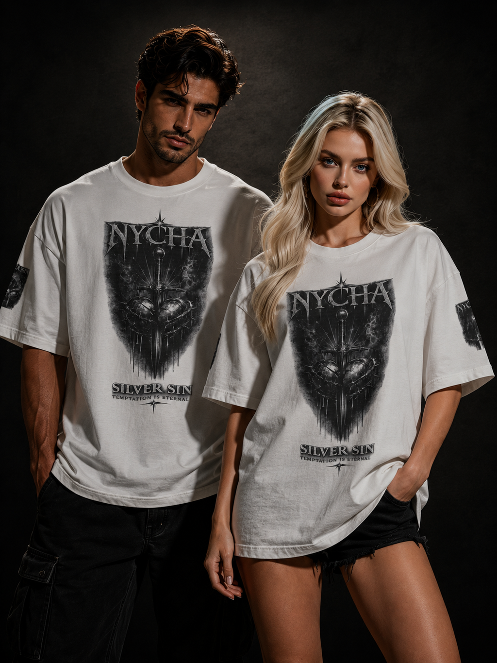 NYCHA — Silver Sin Tee [ Unisex ]