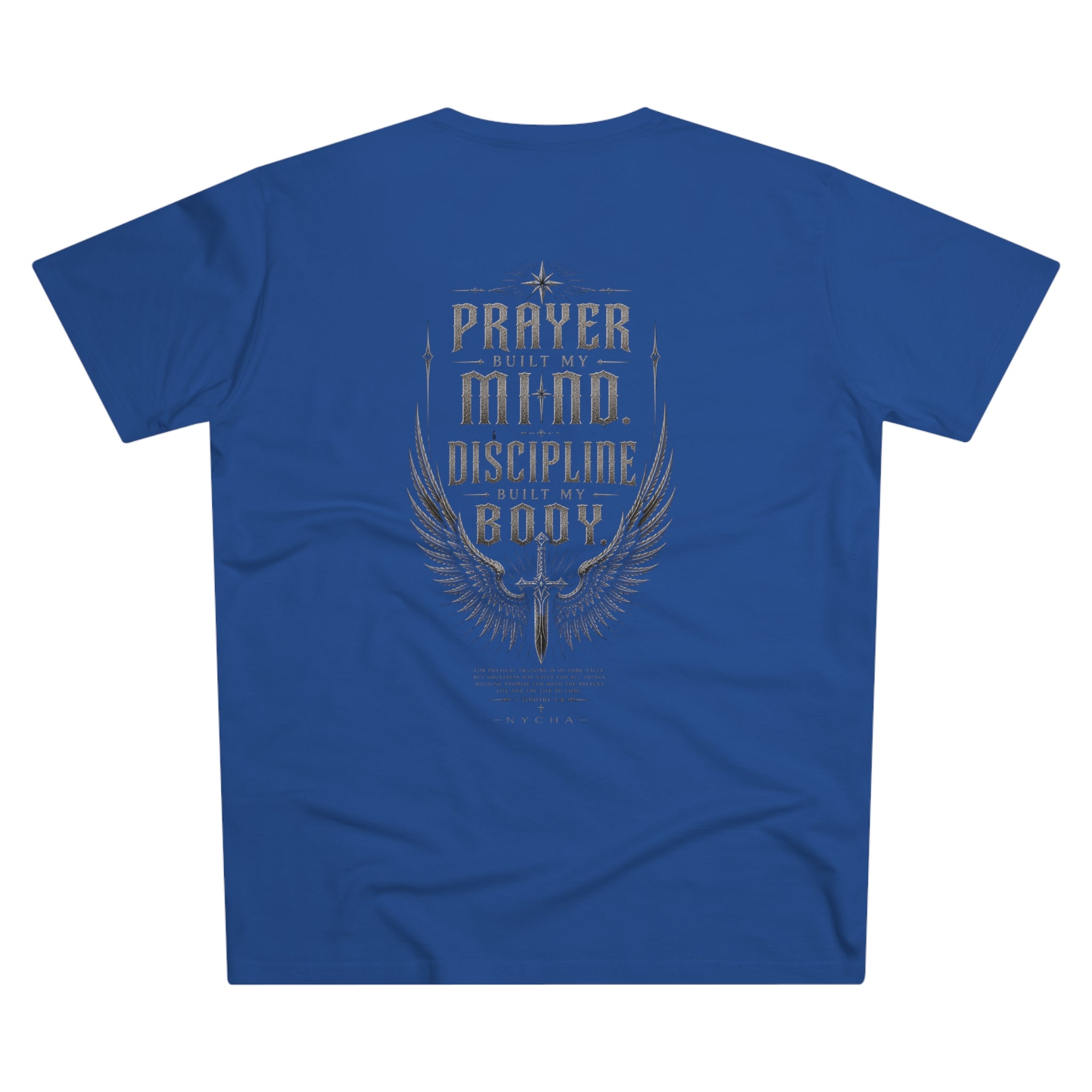 NYCHA — “Prayer & Discipline” Fit Tee