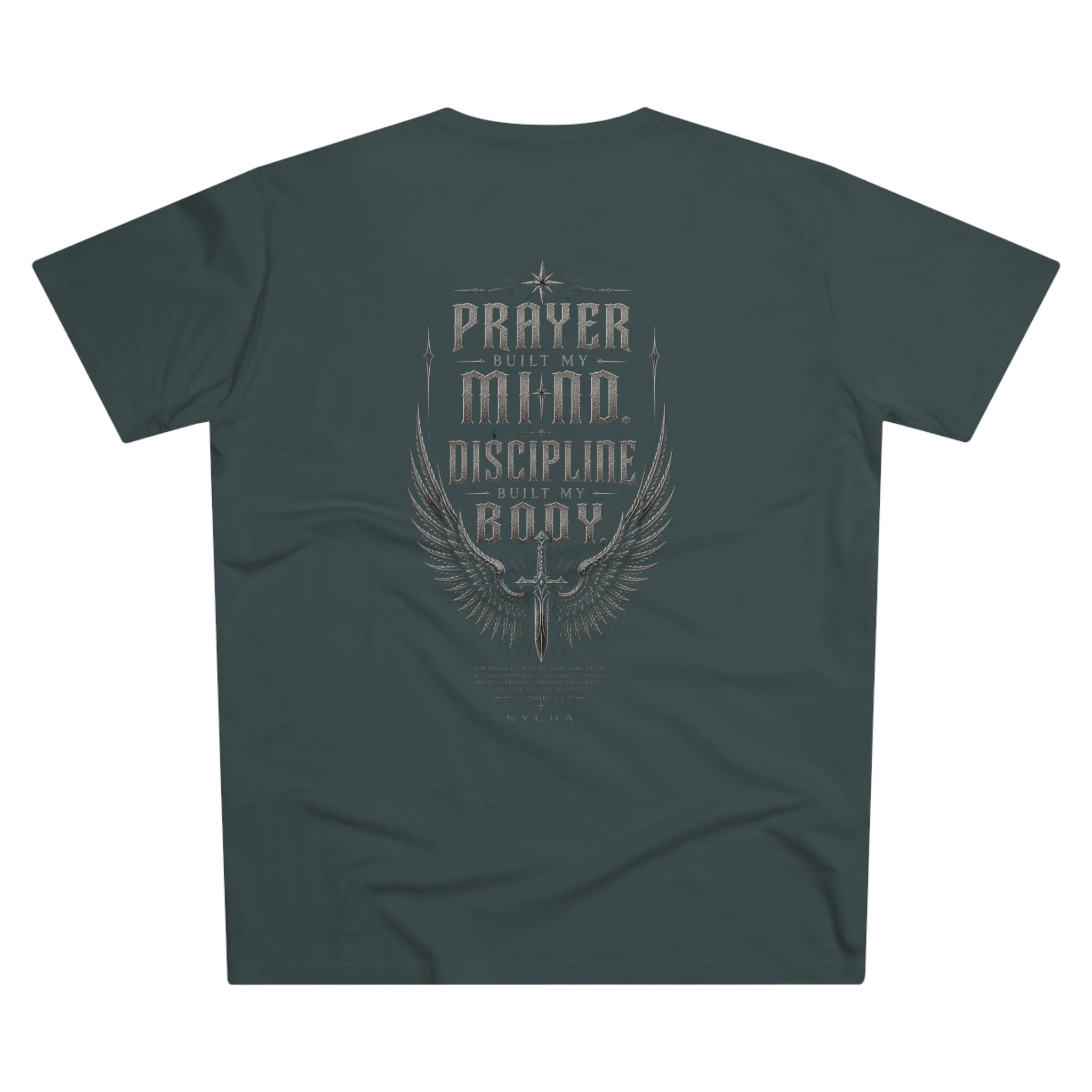 NYCHA — “Prayer & Discipline” Fit Tee