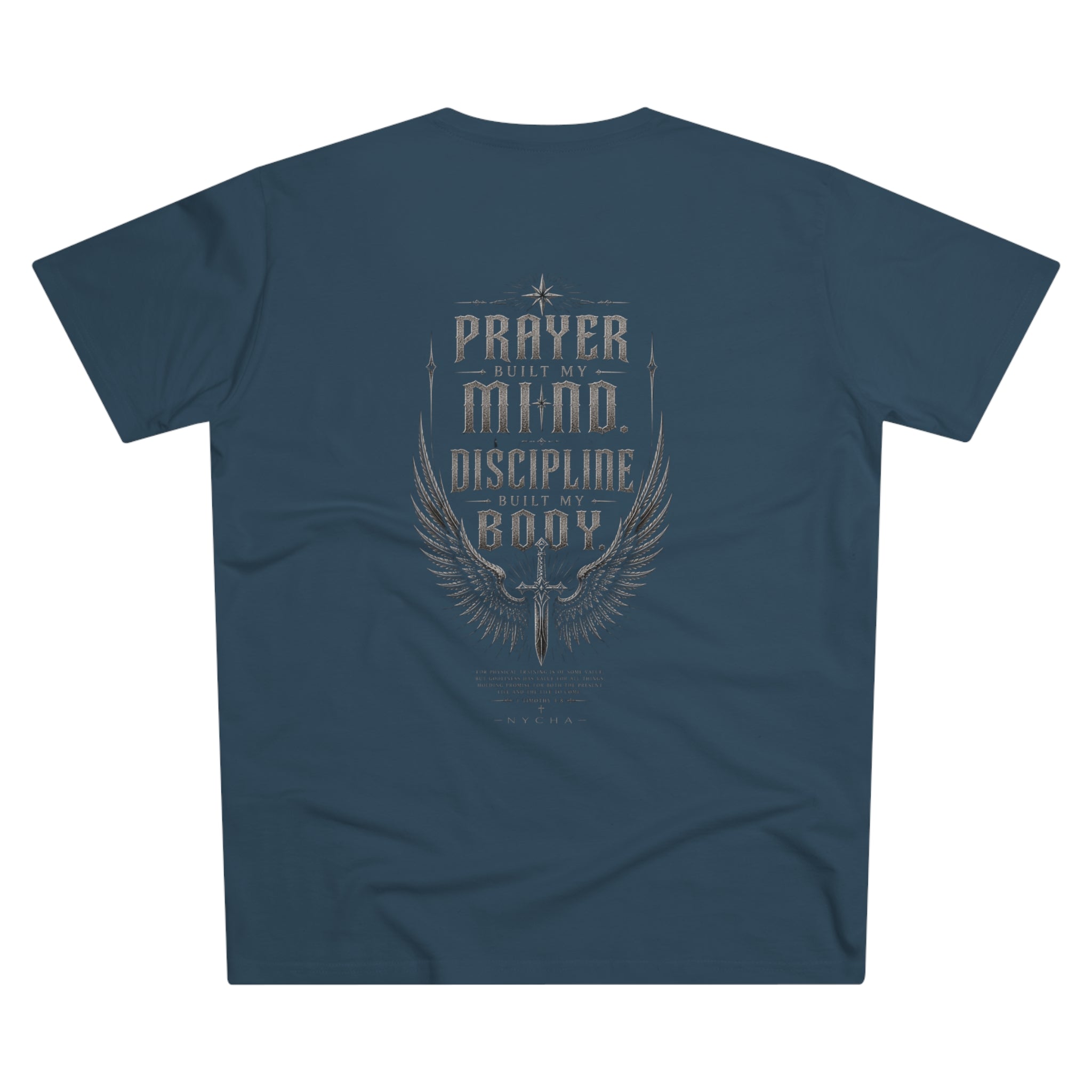 NYCHA — “Prayer & Discipline” Fit Tee