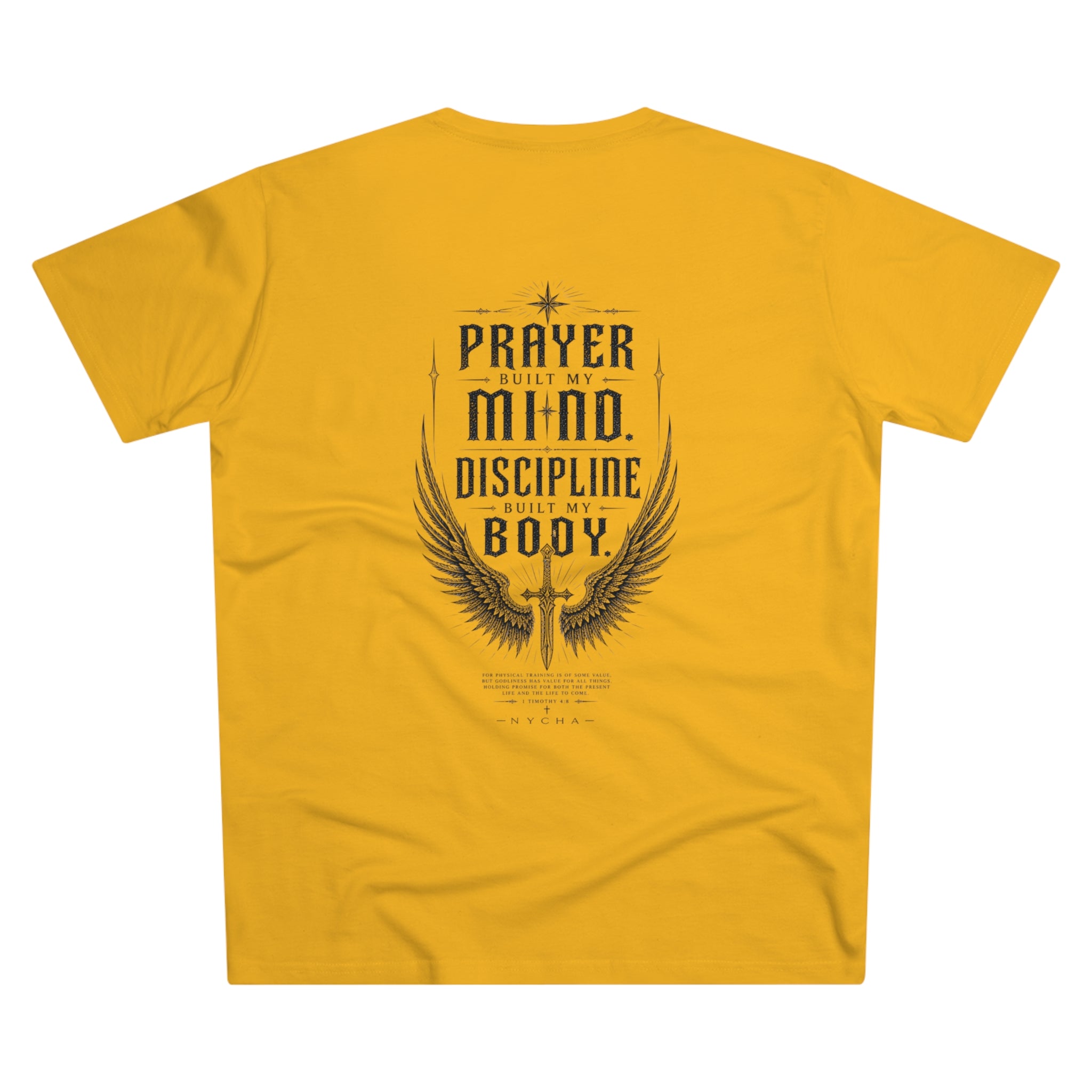 NYCHA — “Prayer & Discipline” Fit Tee