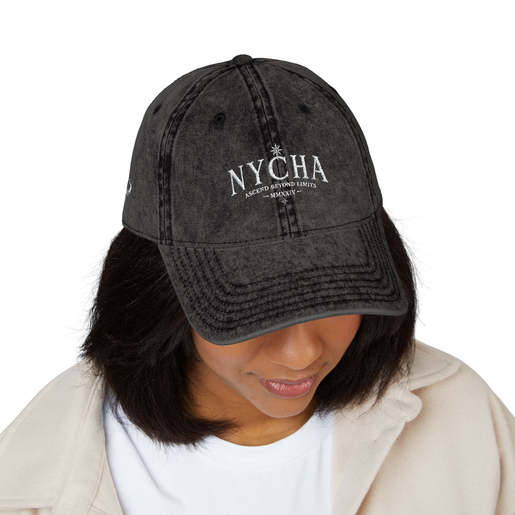NYCHA® “ASCEND BEYOND LIMITS” VINTAGE SIGNATURE CAP