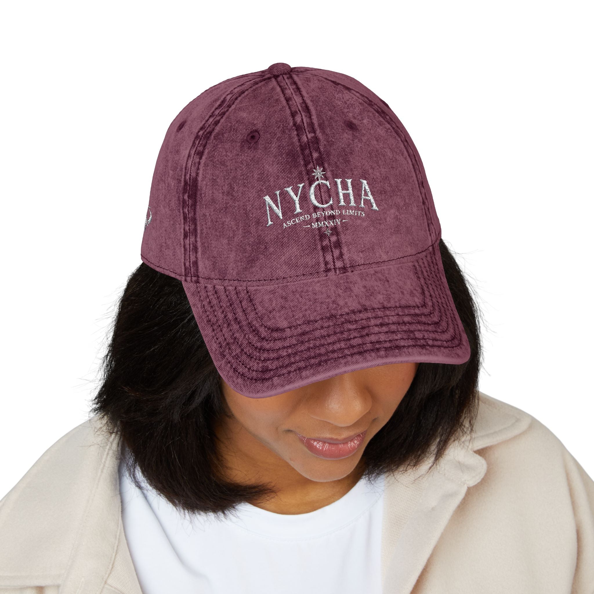 NYCHA® “ASCEND BEYOND LIMITS” VINTAGE SIGNATURE CAP