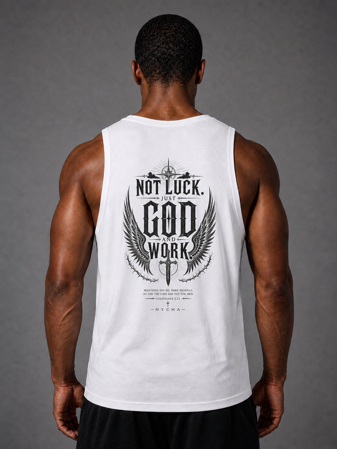 NYCHA — “No Luck. Just Work.” Tank