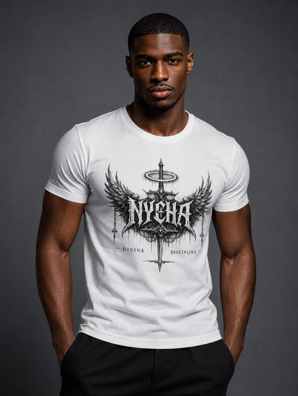 NYCHA — “Discipline Built This” Fit Tee