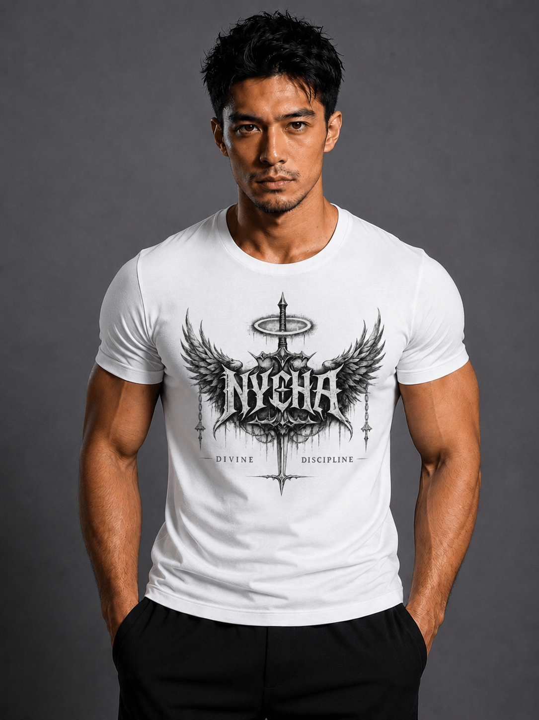 NYCHA — “No Luck. Just Work.” Fit Tee