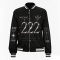 NYCHA® 222 Divine Numbers Varsity Jacket