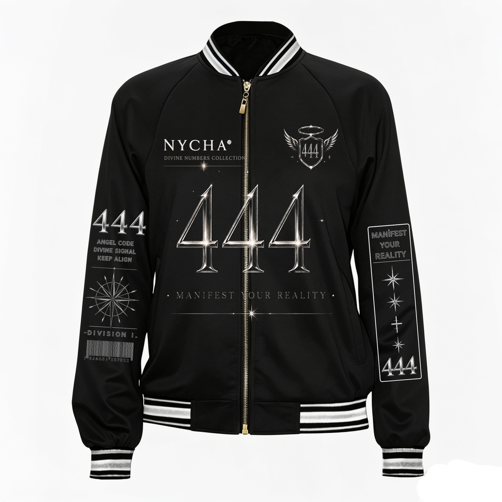 NYCHA® 444 Divine Numbers Varsity Jacket
